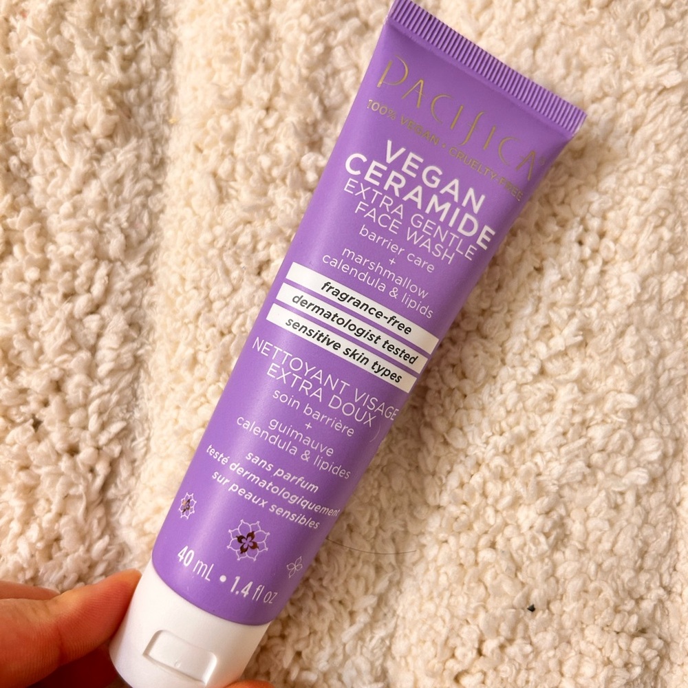 Pacifica Vegan Ceramide Face Wash - sensitive